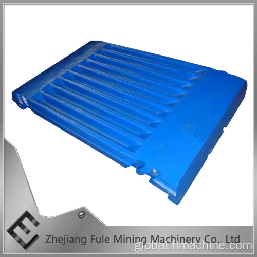 Jaw Teeth Plate for Stone Crusher Mining Casting Parts Jaw Plate for Stone Crusher Supplier